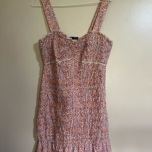 Zara NWTs Floral Above Knee Dress